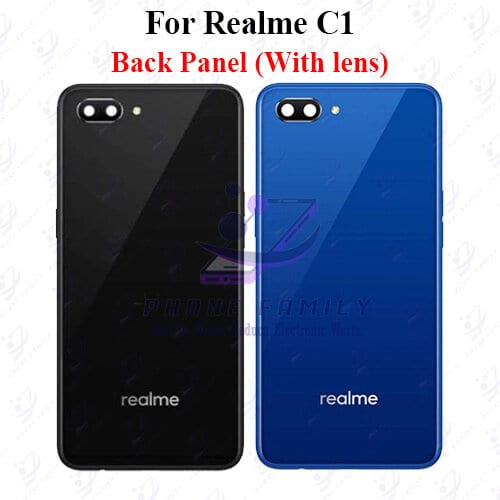 For Realme C1 Back Panel/Backshell/ Casing +Camera Lens + SIde Button With Logo-All Colors Available - Price in Bangladesh