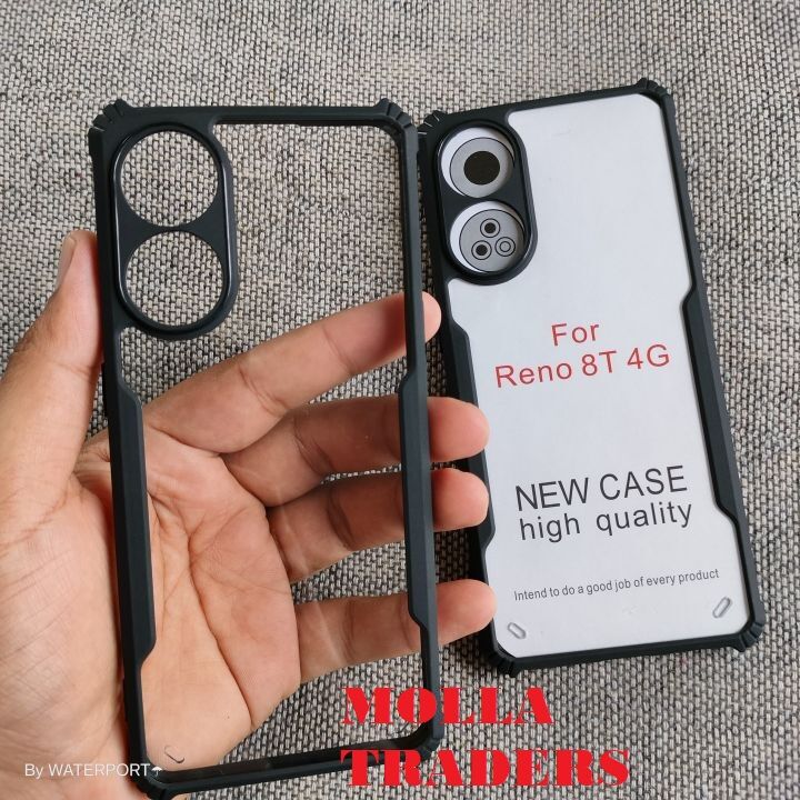 For Oppo Reno 8T 4g Back Cover ShockProof Xundd Fusion Back With Camera Protection Reno8T4g Back Case