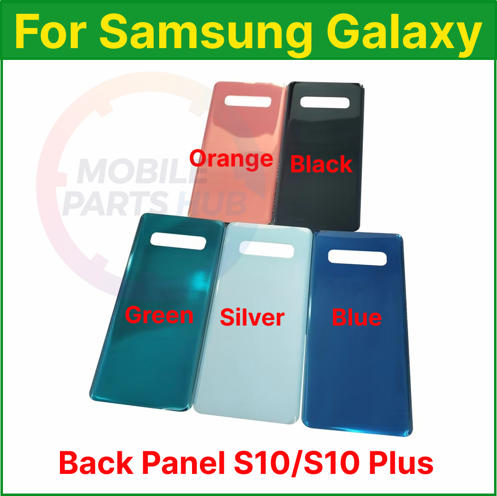 Samsung Galaxy S10 / S10 Plus / S10+ Back Shell Glass Door Back Panel Housing Replacement Repair Parts - (Back Case Cover For Smartphone) - Price in Bangladesh