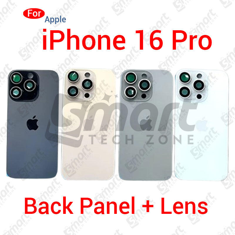 Apple For Apple IPhone 16 Pro Back Panel/Backshell/ Casing + With Camera Lens + Side Button With Logo-All Colors Available Back Panels & Housings Price in Bangladesh - Mobile.com.bd