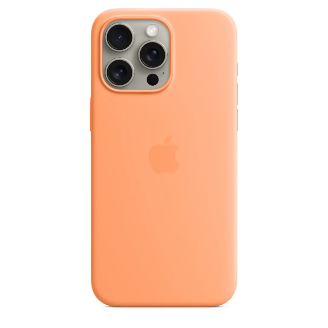 Apple Iphone 15 Pro Max Silicone Case Phone Cases & Covers Price in Bangladesh - Mobile.com.bd