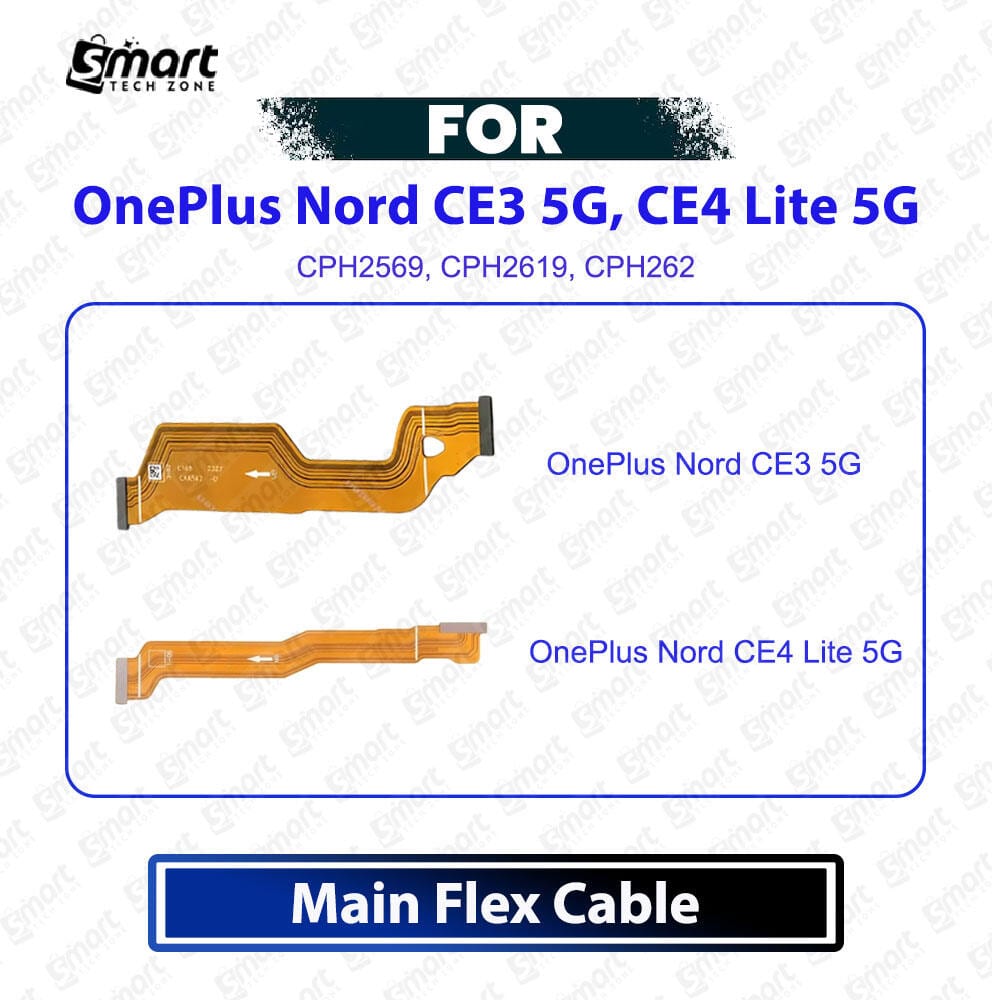 OnePlus Nord CE3 5G, Nord CE4 Lite 5G, Nord 5 5G Main Board Motherboard Connector Flex Cable Ribbon Replacement Spare Repair Part For CPH2569, CPH2619, CPH2621 Price in Bangladesh - Mobile.com.bd