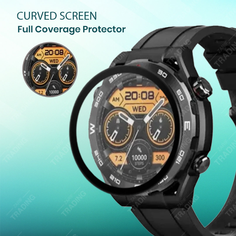 Haylou Watch R8 Full Coverage Plastic Screen Protector Screen Protectors Price in Bangladesh - Mobile.com.bd