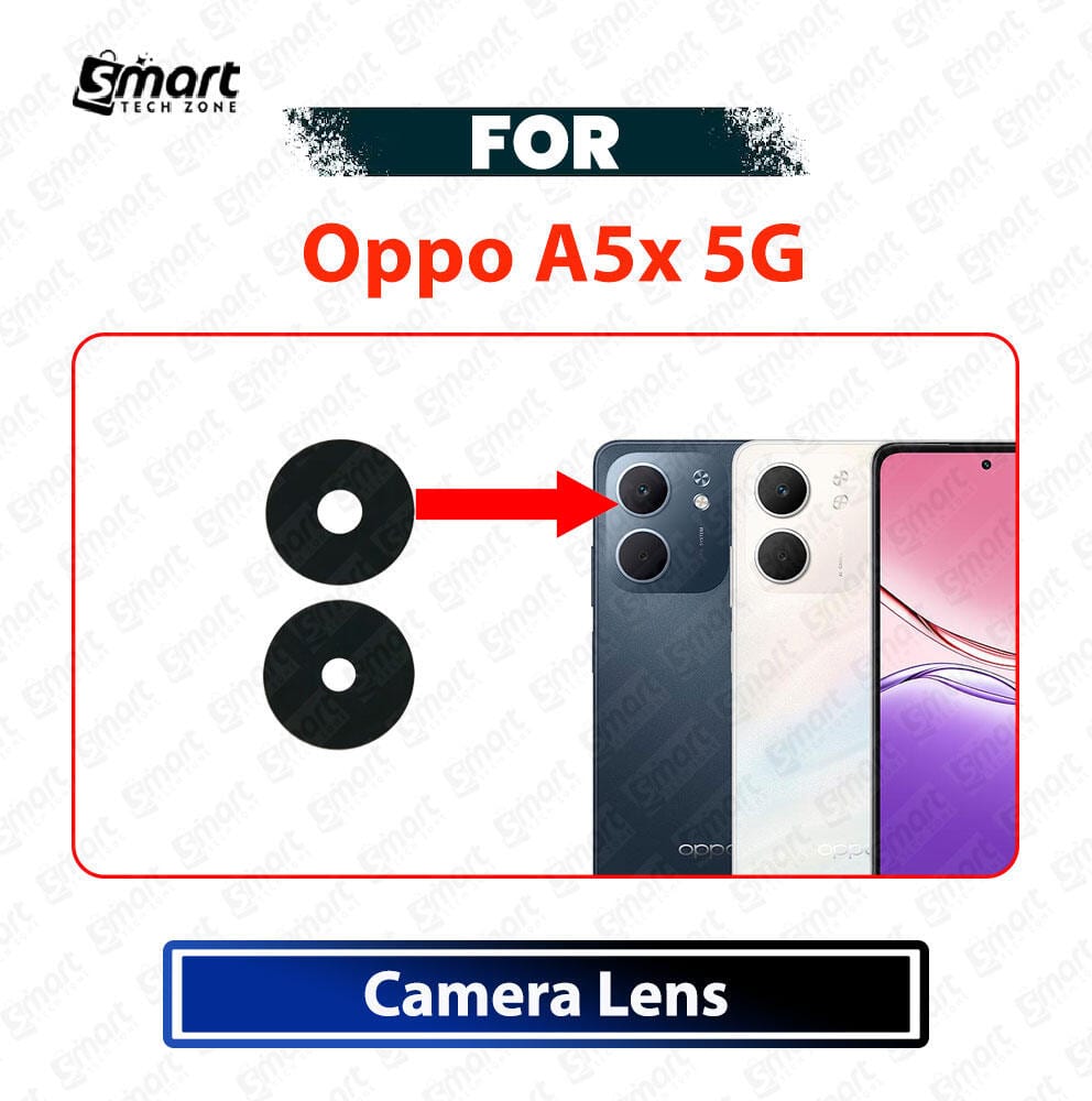Oppo A5x 5G Main Camera Glass Lens Replacement Part – Rear Camera Lens (Not Tempered Glass Protector) - Price in Bangladesh