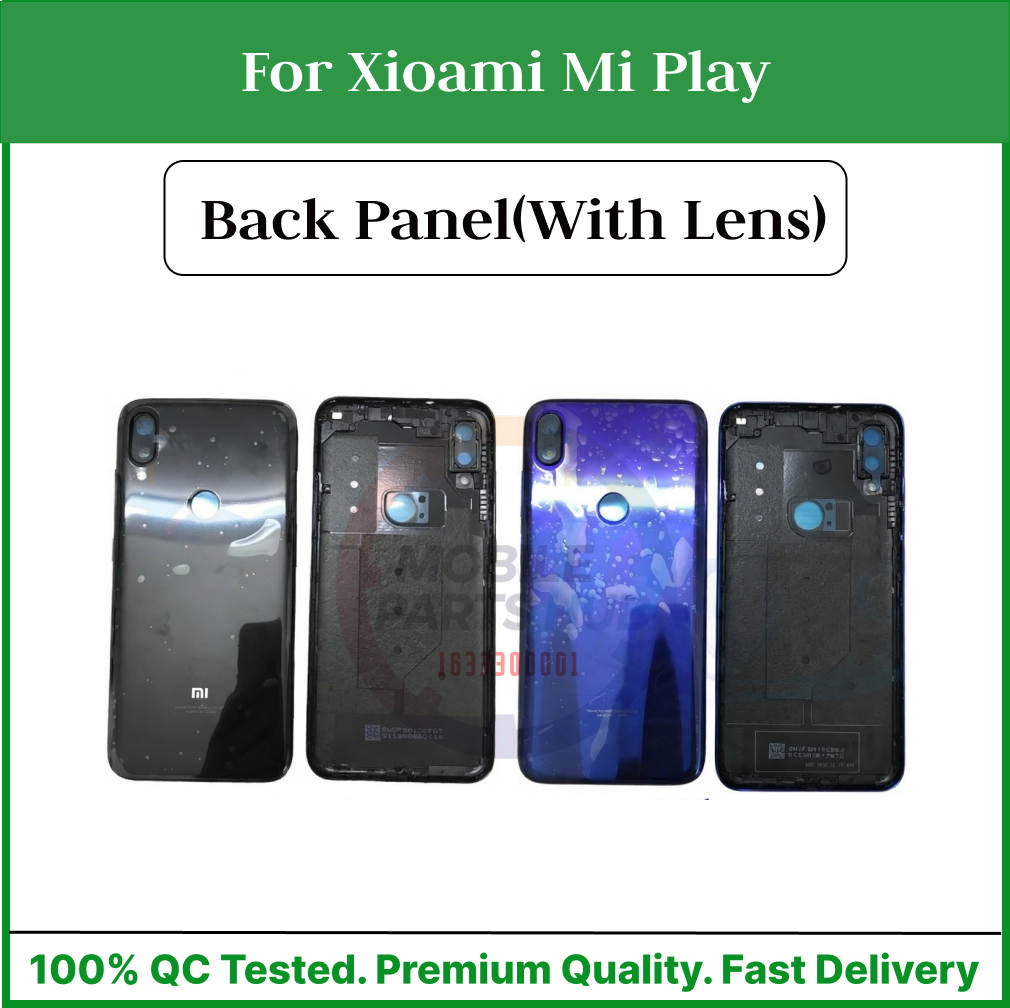 Xioami Mi Play Back Panel/Backshell/ Casing + With Camera Lens + Side Buttons With Logo-All Colors Available Mobile Parts & Accessories Price in Bangladesh - Mobile.com.bd