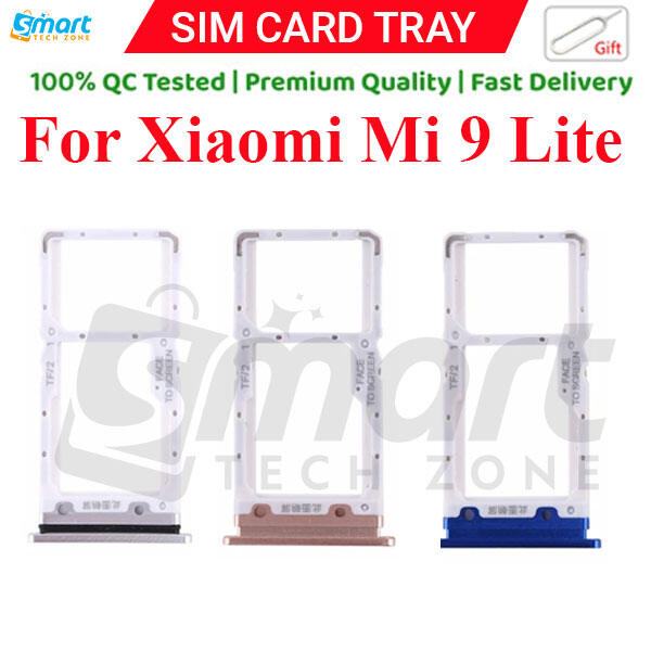 Xiaomi Mi 9 Lite Sim Tray Micro SD Card Slot with Sim Ejector Pin Replacement Part Sim Trays & Ejector Pins Price in Bangladesh - Mobile.com.bd