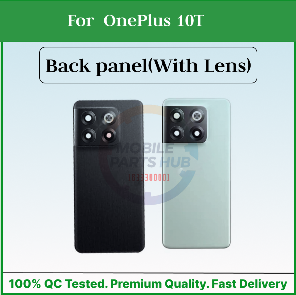 For onePlus 10T Back Panel/Backshell/ Casing +Camera Lens With Logo-All Colors Available