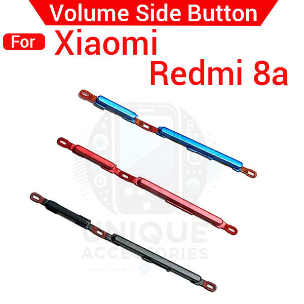 Xiaomi Compatible with Xiaomi Redmi 8a External Side Buttons Power On Off + Volume Control Button Outside Side Keys Buttons & Key Parts Price in Bangladesh - Mobile.com.bd