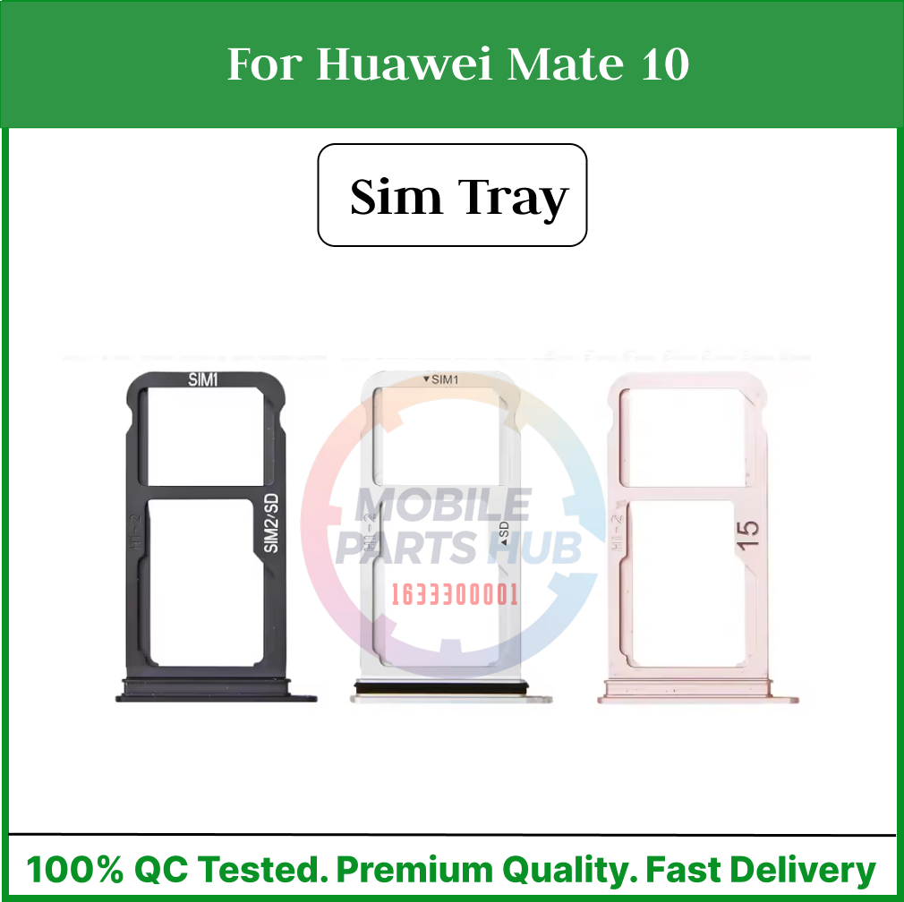 Huawei Mate 10 Sim Tray Micro SD Card Slot with Sim Ejector Pin Replacement Part Sim Trays & Ejector Pins Price in Bangladesh - Mobile.com.bd