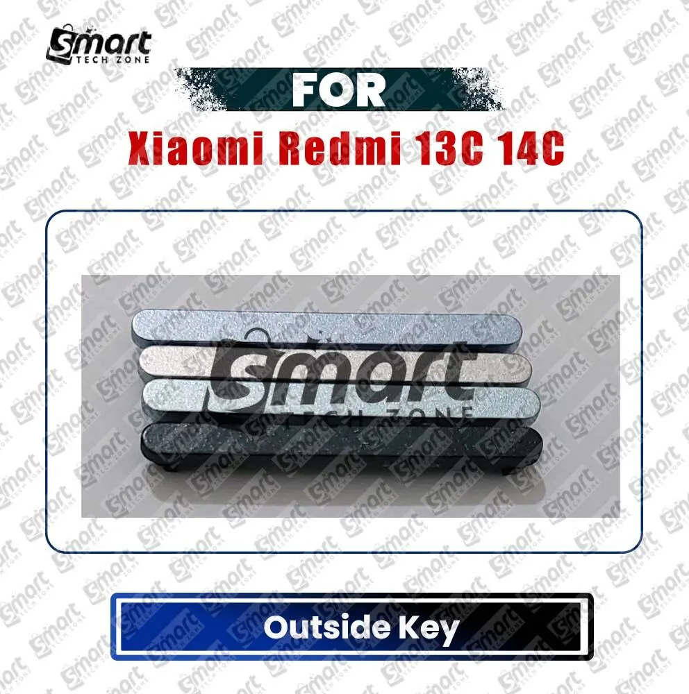 Volume Out Side Key Side Button For Xiaomi Redmi 13C 14C External Volume Button Replacement Parts Price in Bangladesh - Mobile.com.bd
