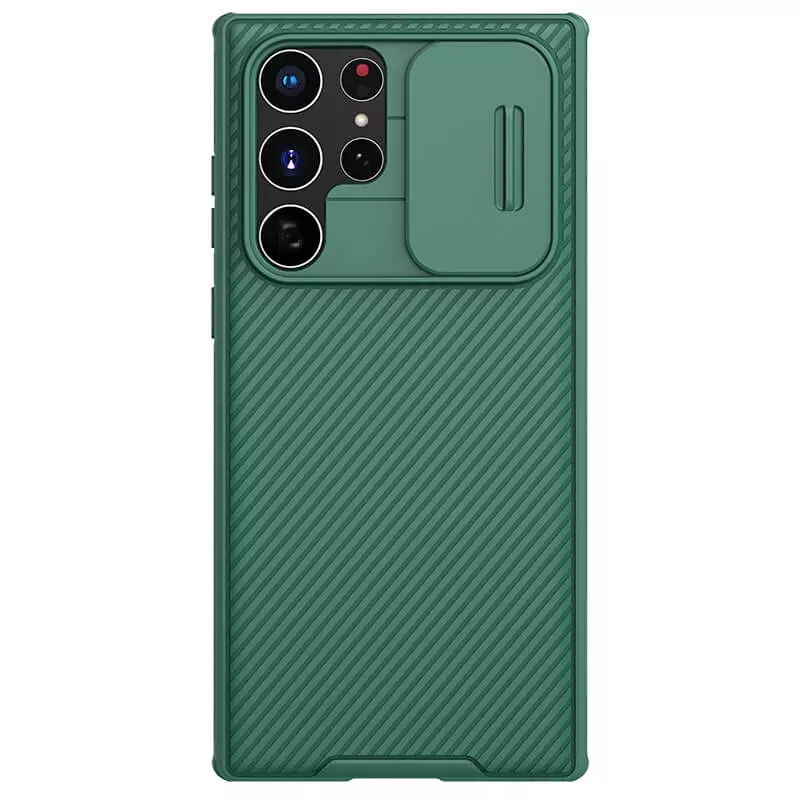 Nillkin CamShield Pro cover case for Samsung Galaxy S22 Ultra – Green