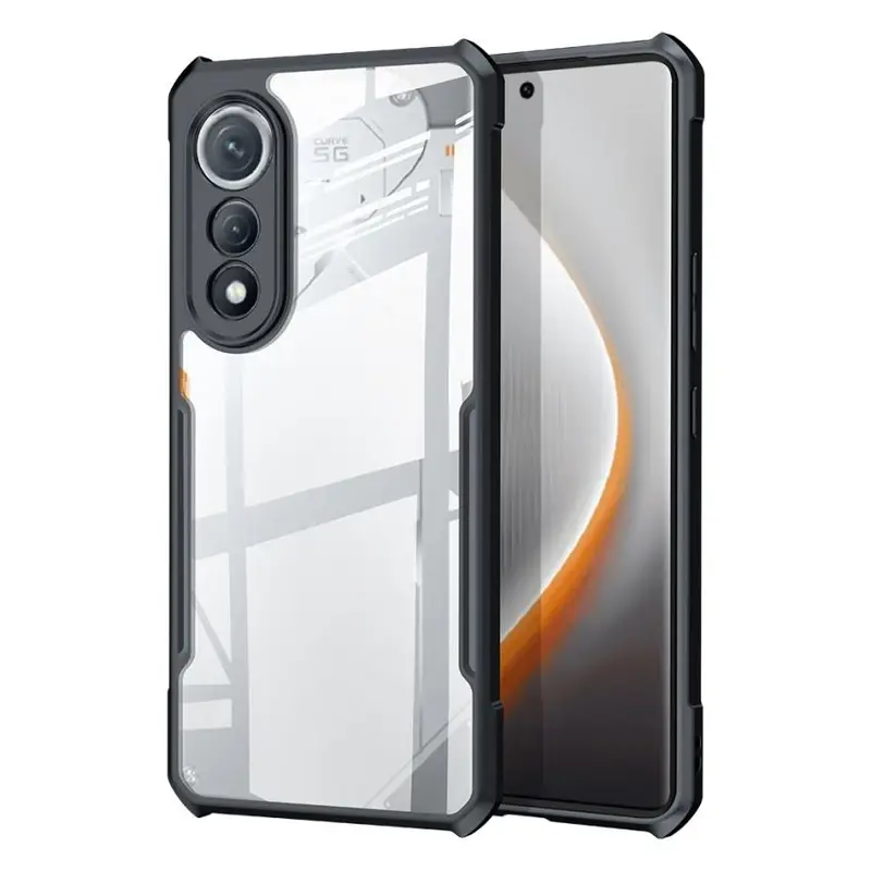 XUNDD For TECNO Pova Curve 5G Case Dropproof TPU + Acrylic Clear Back Phone Cover Case & Cover Price in Bangladesh - Mobile.com.bd