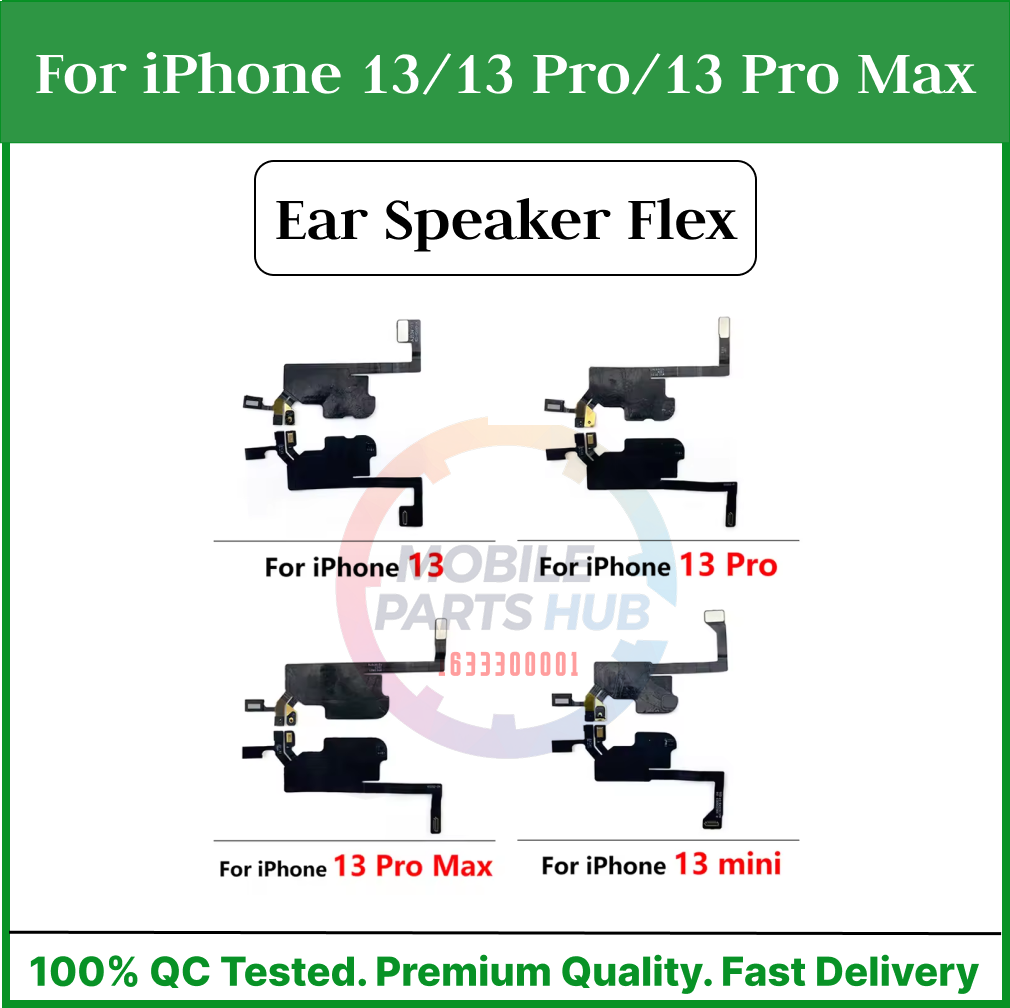 Ear Speaker Sensor With Flex Cable For  iPhone 13/13 Pro/13 Pro Max Earpiece And Proximity Light Sensor Replacement Mobile Parts & Accessories Price in Bangladesh - Mobile.com.bd