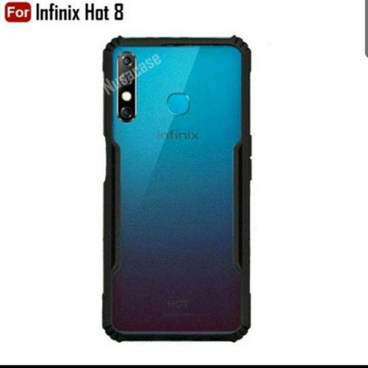 Infinix For Infinix Hot 8, Camon 12, Spark 4 Shockproof Bumper Cover (Back Case Cover For Smartphone) Case & Cover Price in Bangladesh - Mobile.com.bd