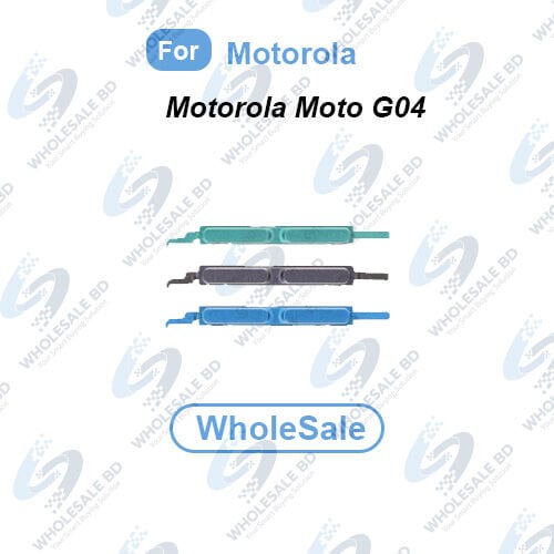 Volume Out Side Key Side Button For Motorola Moto G04 (XT2421-2, XT2421-3) External Volume Button (Wholesale) Power Volume Flex Price in Bangladesh - Mobile.com.bd