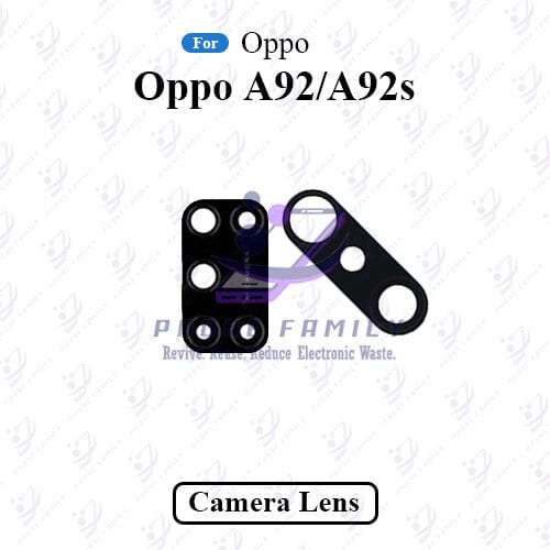 For Oppo A92/A92s Camera Main Glass Lens Replacement Part (Not Tempered Camera Glass Protector) Main Camera Glass (not Protector) Price in Bangladesh - Mobile.com.bd