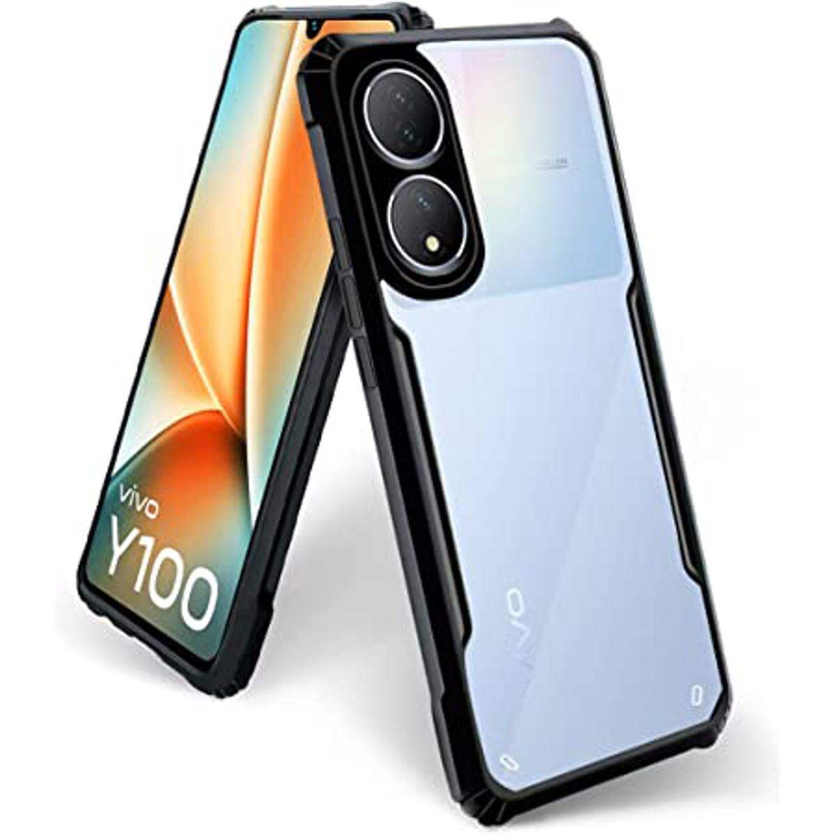 Vivo Xundd Case For Vivo Y100 / Y02S Transparent bumper Back Cover Xundd Hard Phone Case Case & Cover Price in Bangladesh - Mobile.com.bd