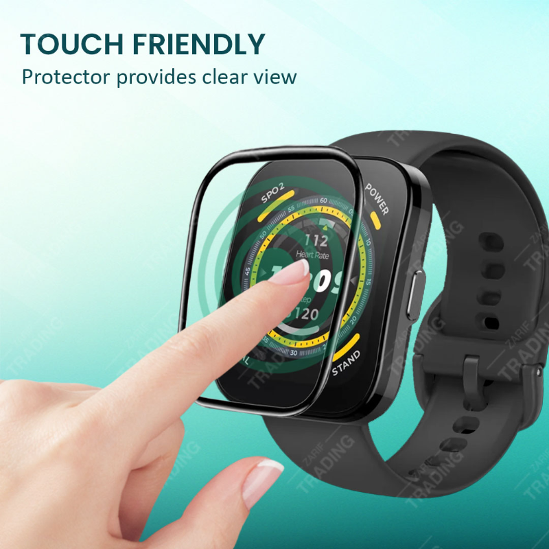 Amazfit Bip 5 Full Coverage Plastic Screen Protector Screen Protectors Price in Bangladesh - Mobile.com.bd
