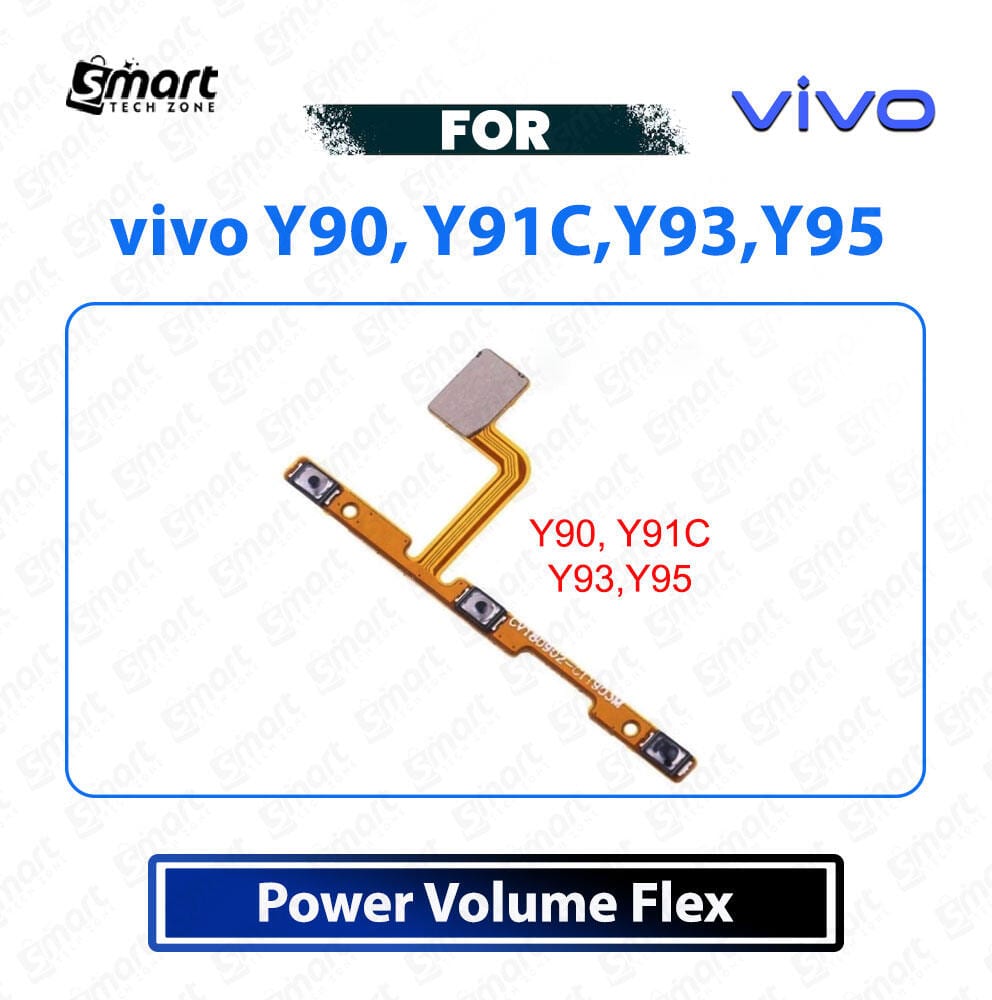 For Vivo Y90 / Y91C / Y93 / Y95 Power & Volume Flex Cable Ribbon - Internal Side Key On Off Switch Board Replacement Repair Parts - Price in Bangladesh