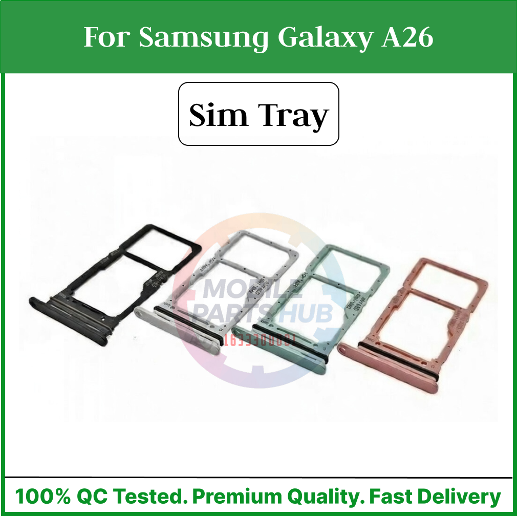 For Samsung Galaxy A26 Sim Tray Micro SD Card Slot with Sim Ejector Pin Replacement Parts Mobile Parts & Accessories Price in Bangladesh - Mobile.com.bd