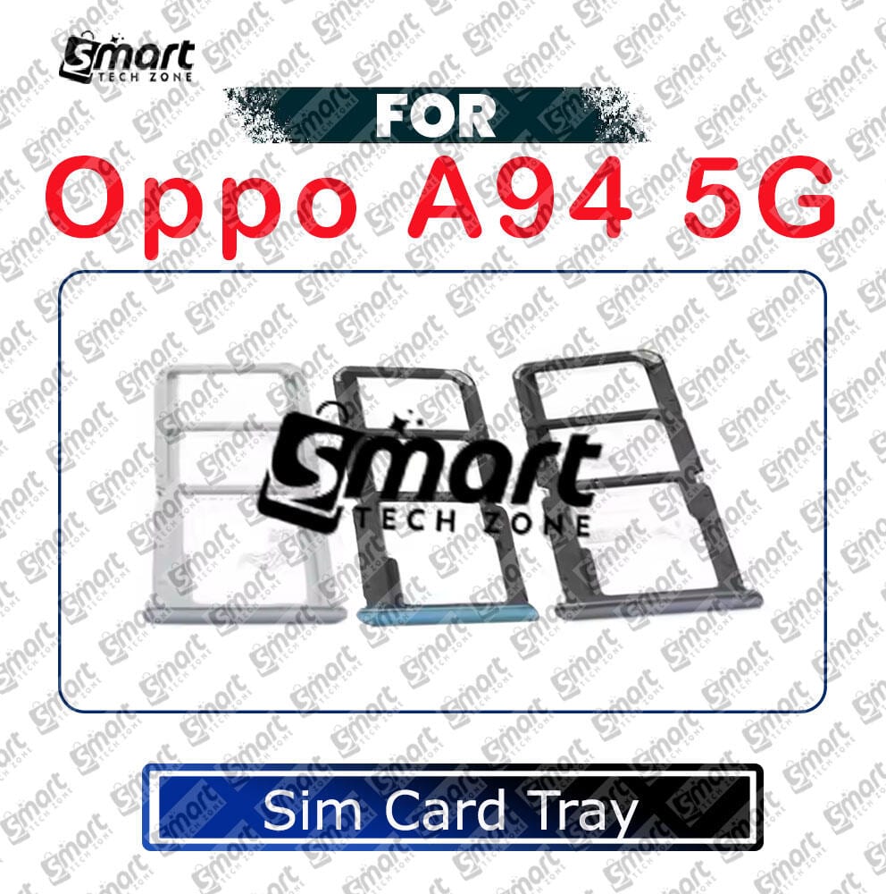 For Oppo A94 5G Sim Tray Micro SD Card Slot with Sim Ejector Pin Replacement Parts Sim Card Tray Price in Bangladesh - Mobile.com.bd