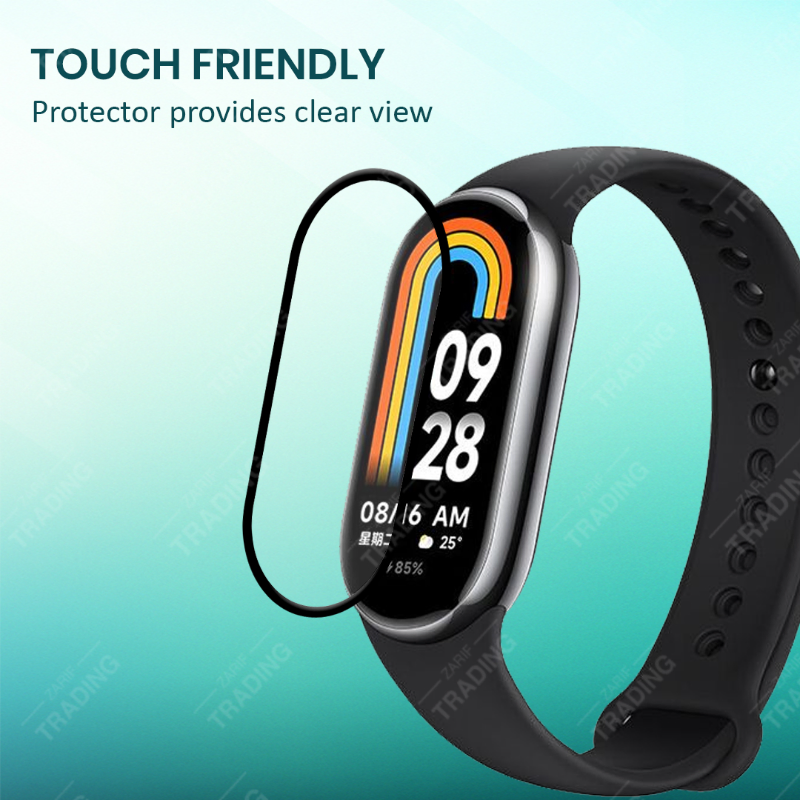 Mi Band 8 Full Coverage Plastic Screen Protector Screen Protectors Price in Bangladesh - Mobile.com.bd