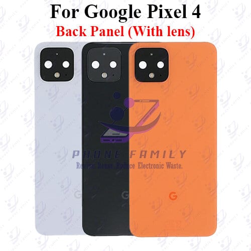 For Google Pixel 4 Back Panel/Backshell/ Casing + Camera lens With Logo-All Colors Available - Price in Bangladesh