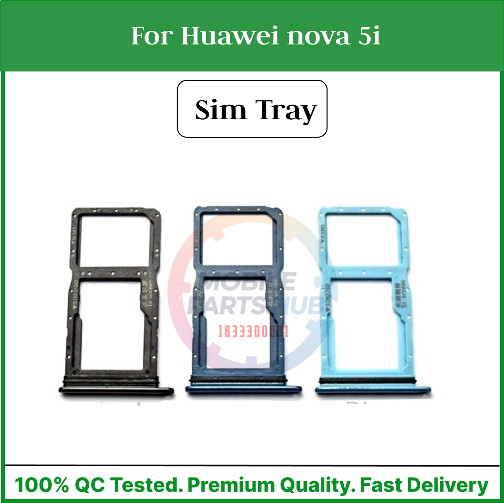  Huawei nova 5i Sim Tray Micro SD Card Slot with Sim Ejector Pin Replacement Part Mobile Parts & Accessories Price in Bangladesh - Mobile.com.bd