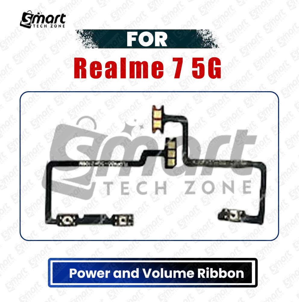 Realme 7 5G Power On/Off Switch Button Side Volume Up Down Buttons Flex Cable Replacement Parts Other Parts Price in Bangladesh - Mobile.com.bd