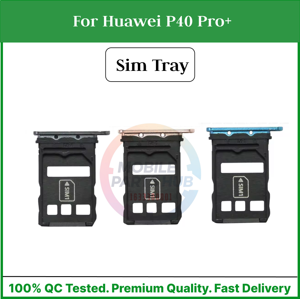 Huawei P40 Pro+ Sim Tray Micro SD Card Slot with Sim Ejector Pin Replacement Part Sim Trays & Ejector Pins Price in Bangladesh - Mobile.com.bd