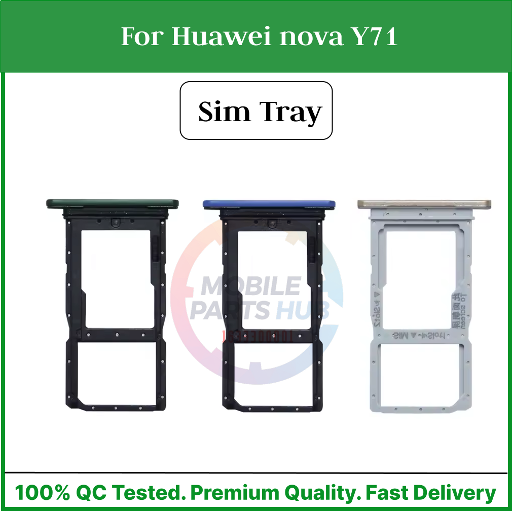 Huawei nova Y71 Nano Sim Card Tray Holder Sim Adaptor With Free Sim Ejector Pin Replacement Part Mobile Parts & Accessories Price in Bangladesh - Mobile.com.bd