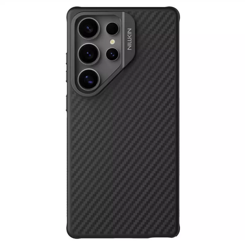 Nillkin CarboProp Magnetic MagSafe Frame Version Aramid Fiber Armor Case for Samsung Galaxy S25 Ultra (Camera Cutout) Phone Cases & Covers Price in Bangladesh - Mobile.com.bd