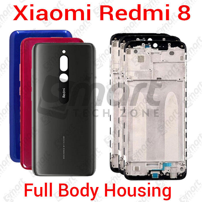 Xiaomi For Xiaomi Redmi 8 Full Body Housing With Camera Glass (LCD Frame, Side/Middle Frame, Back Panel/Backshell) Back Panels & Housings Price in Bangladesh - Mobile.com.bd