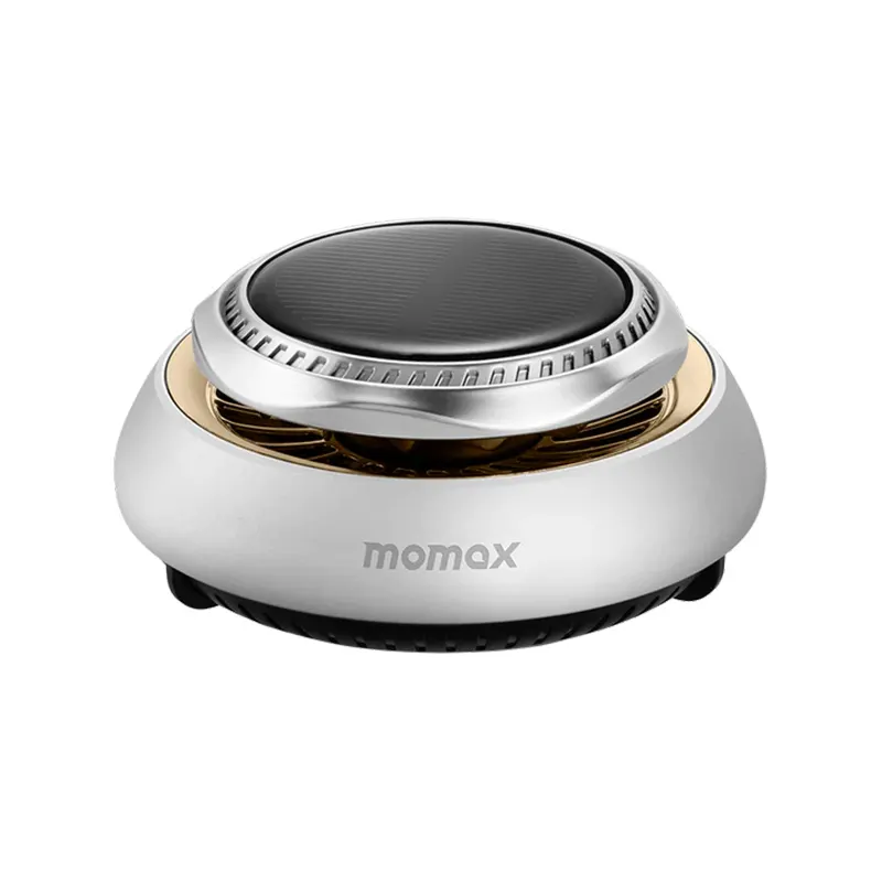 Momax Eco360 Solar Car Aroma Diffuser (CR2) - Silver