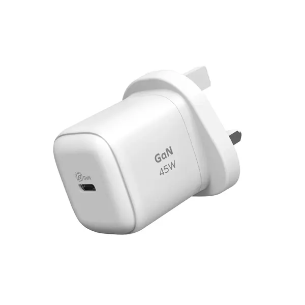 Momax 1-Charge 45W 1- Port GaN Adapter (UK Plug)