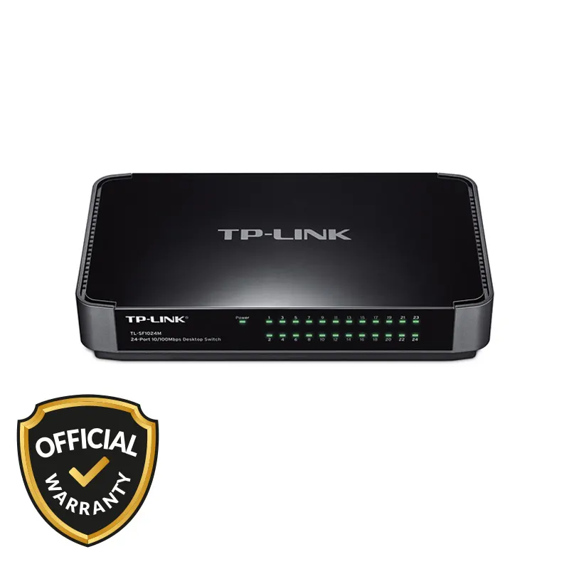 TP-Link TL-SF1024M 24-Port 10/100Mbps Desktop Switch