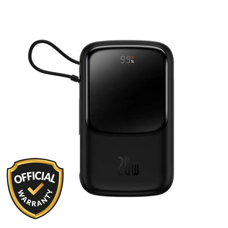 Baseus Qpow Pro 20W 10000mAh Digital Display Fast Charge Power Bank (IP Edition)