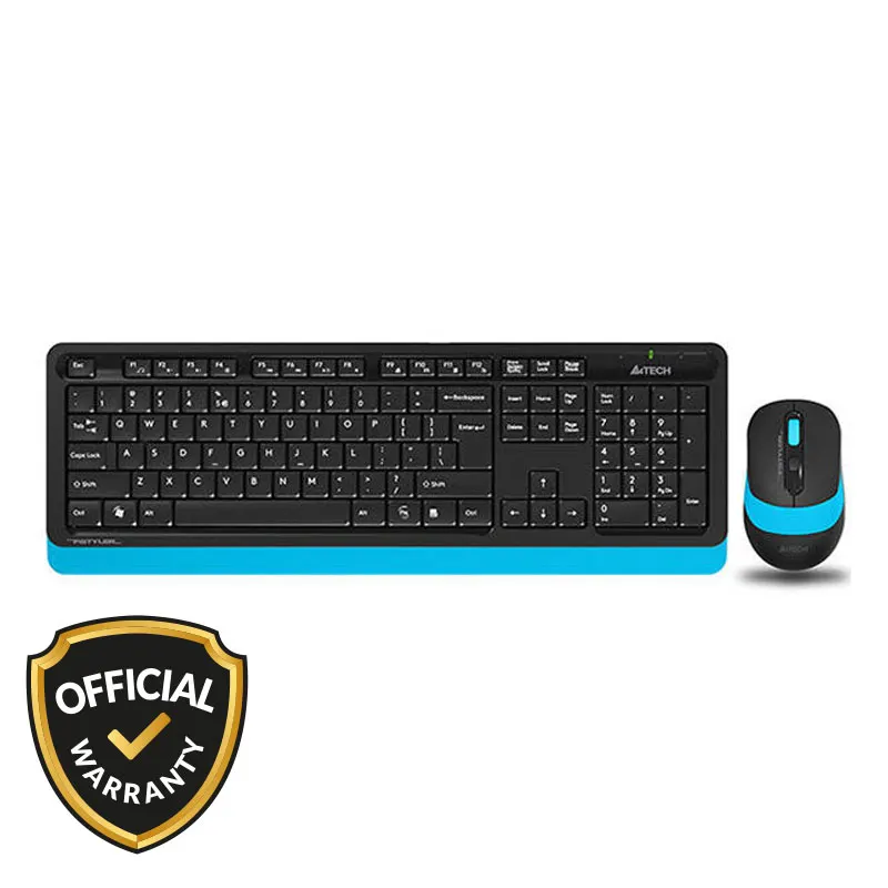 A4Tech FG1010 2.4G Wireless Bangla Keyboard with FG10 Wireless Mouse