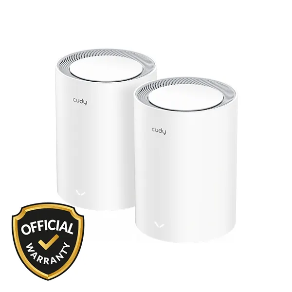 Cudy M3600 BE3600 2-Pack Gigabit Wi-Fi 7 Mesh Router