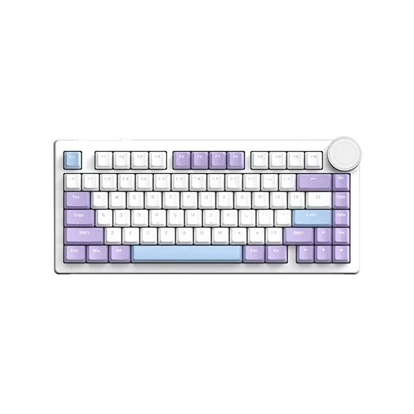 Ajazz AK820 V2 Tri-Mode Mechanical Keyboard (Coconut Flake)