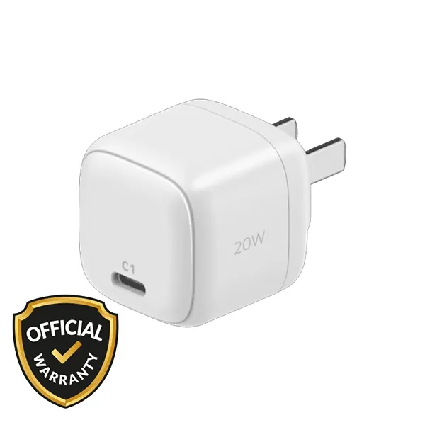 Momax UM68 20W Flat Pin Type C Fast Adapter