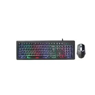 Jedel GK106 Wired Black Gaming Keyboard & Mouse Combo Price in Bangladesh - Mobile.com.bd