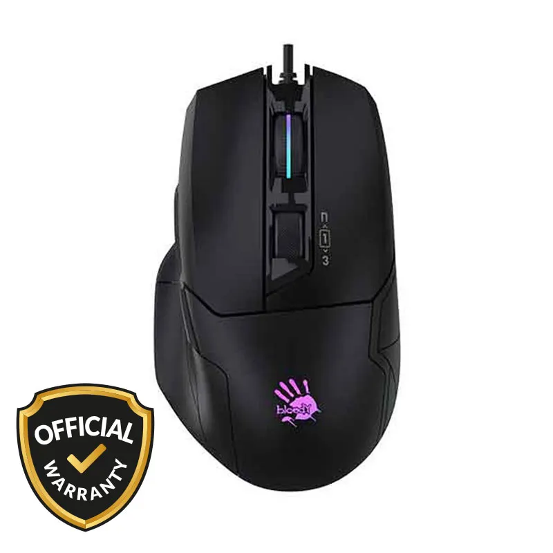 A4tech Bloody W70 Max RGB 10000 CPI USB Gaming Mouse