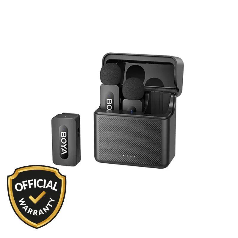 Boya 2.4 GHz Dual-Channel Wireless Microphone for Camera (BY-V35)