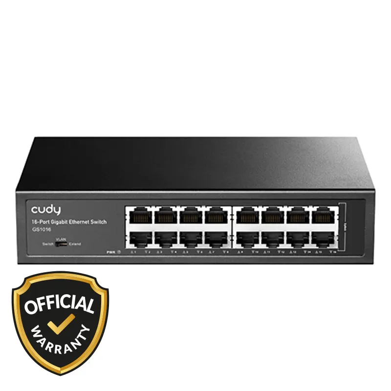 Cudy GS1016 16-Port Gigabit Ethernet Switch