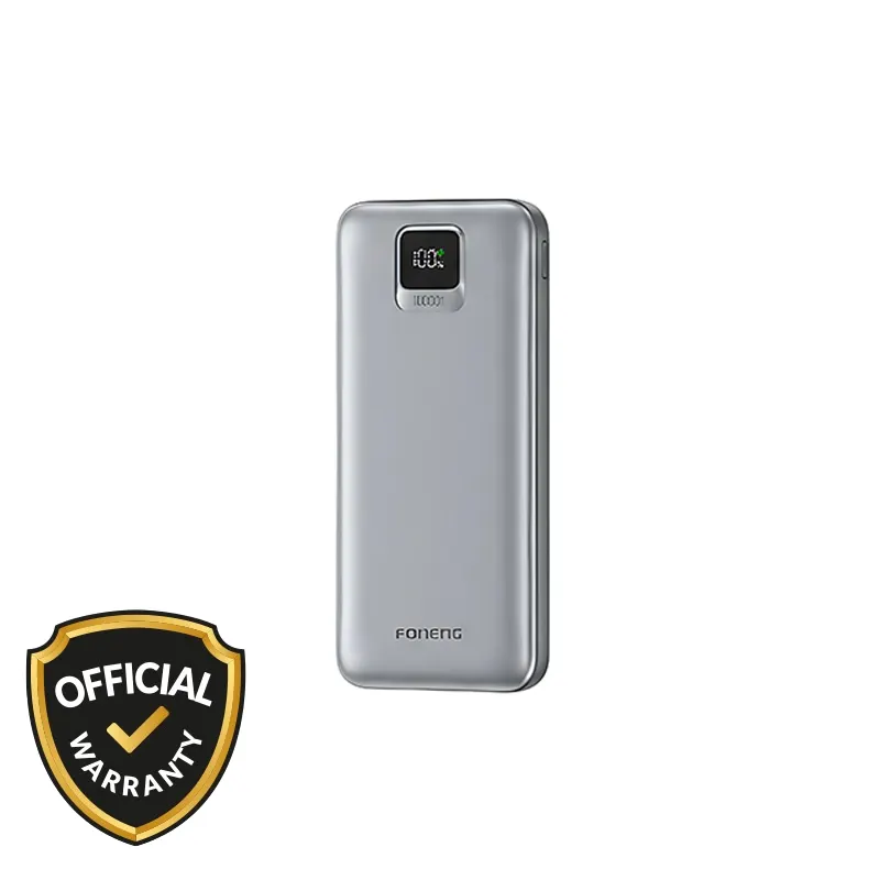 FONENG 10000mAh 22.5W Power Bank with Built-in Cables (PX135)