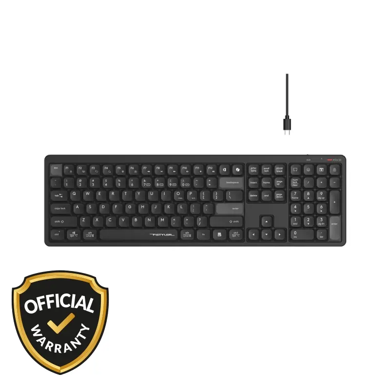 A4tech Fstyler FBX55C Dual-Mode Scissor Switch Wireless Keyboard