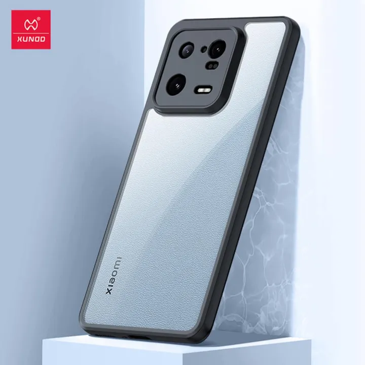 For Xiaomi 13 Shockproof TPU Bumper Clear Acrylic Mobile Phone Case For Xiaomi 13 Back Cover Phone Cases & Covers Price in Bangladesh - Mobile.com.bd