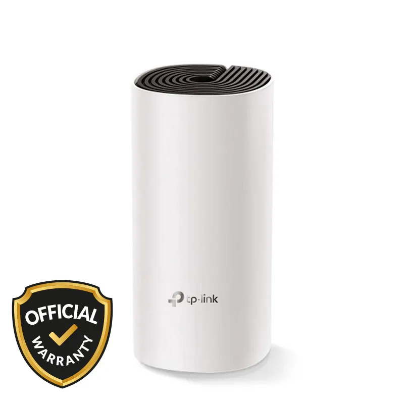 Tp-Link Deco M4 (Single pack) Whole Home Mesh Wi-Fi System AC1200 Dual-Band Router- White