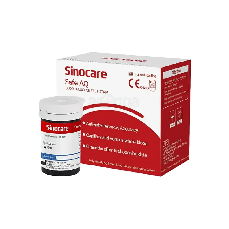 Sinocare Safe AQ Test Strip 50pcs